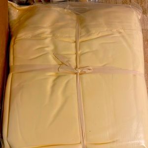 Shilucheng Ivory Cal King Sheet Set